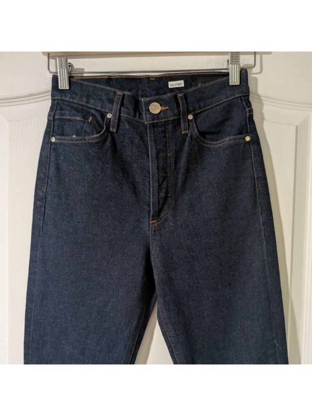 NWT Goldsign | The High Rise Slim In Rinse Dark Wash - Picture 10 of 15